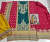 Lohari By Gulzar Multi Colors Chinon Silk With Codding Embroidery Work Dresses Wholesale Online